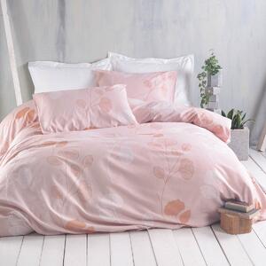 Φανελένια Σεντόνια Υπέρδιπλα (Σετ) Rythmos Flannel Morin Pink