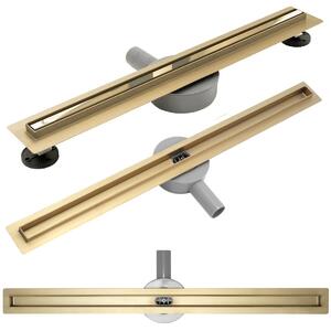 REA NEO SLIM PRO Linear Drain Gold 50