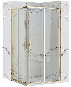 Καμπίνα ντους Rea Punto 80x100 Gold