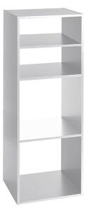 Βιβλιοθήκη Δαπέδου 4 Θέσεων (34.5x32x100.5) F-V Mix White 138927C