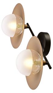 Απλίκα Τοίχου Aca Layla HL4322W47BB Brass