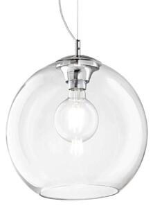 Φωτιστικό Οροφής Nemo 052809 30x32/241cm 1xE27 60W Clear Ideal Lux