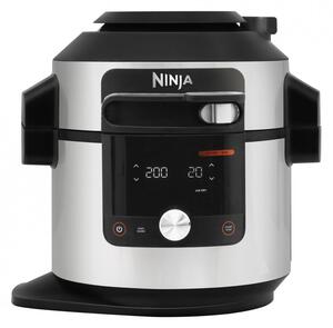 Πολυμάγειρας Ninja Foodi OL750EU, 1760W, 7,5 l, 3 λειτουργίες, 14 προγράμματα, SmartLid, Inox/μαύρο