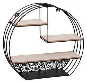 Ραφιέρα Τοίχου (39.3x10.5x36) A-S Murale Black 166731A