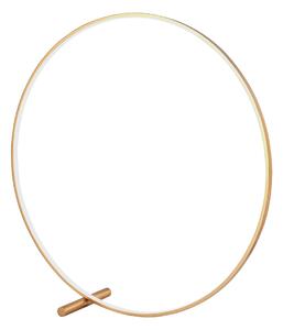 Φωτιστικό Δαπέδου LED Viokef Circle Gold 4303001