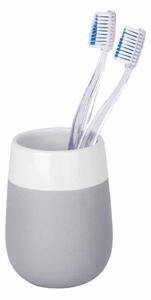 Ποτηροθήκη Μπάνιου Wenko Malta Grey/White 22050100
