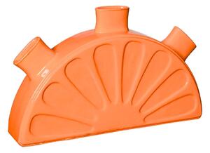 Διακοσμητικό Βάζο Lemon με διαστάσεις 28x6x18cm - Orange