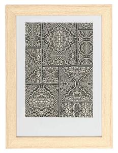 Κορνίζα Blake WOOOD με πασπαρτού, διαστάσεις 30x4x40cm και διαστάσεις φωτογραφίας 26x37cm - Natural
