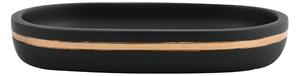Σαπουνοθήκη (17.5x6.5) Spirella Bly Black Gold 03297.001