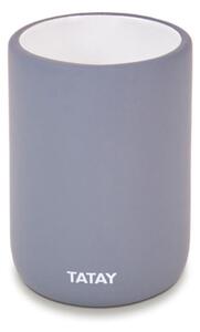 Ποτηροθήκη Μπάνιου Tatay Soft Grey 06795.002