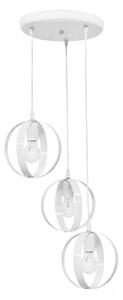 Φωτιστικό Οροφής Τρίφωτο Heronia Lama 34-0296 White