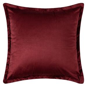 Διακοσμητική Μαξιλαροθήκη Βελουτέ (45x45) Silk Fashion A804 Μπορντώ