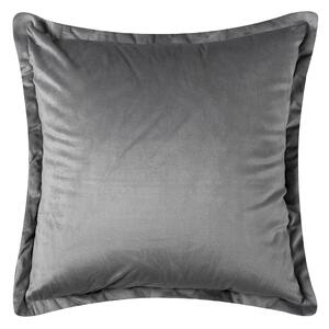 Διακοσμητική Μαξιλαροθήκη Βελουτέ (45x45) Silk Fashion A804 Ανοιχτό Γκρι