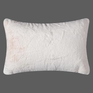Διακοσμητική Μαξιλαροθήκη Γούνινη (40x60) Silk Fashion Rabbit Fur Ivory
