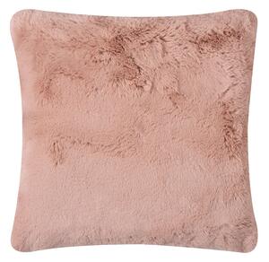 Διακοσμητικό Μαξιλάρι Γούνινο (45x45) Silk Fashion Rabbit Fur Pink