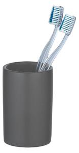 Ποτηροθήκη Μπάνιου (Φ7x11) Wenko Polaris Matt Grey 24016100