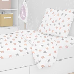 Σεντόνια Μονά (Σετ 3τμχ) Dimcol Star 103 Grey