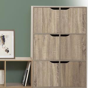 Ντουλάπι Δαπέδου 6 Θέσεων (67.5x32x100.5) F-V Door Nat 181273