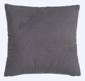 Διακοσμητικό Μαξιλάρι Κοτλέ (45x45) Nef-Nef Homeware Elements Kotler Anthracite