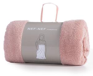 Πετσέτα Σώματος Με Κουμπιά (80x146) Nef-Nef Homeware Sandy Pink 400gsm