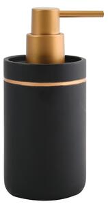 Dispenser Μπάνιου (Φ6.5x17.5) Spirella Bly Black Gold 03295.001