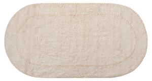 Πατάκι Μπάνιου Οβάλ (50x80) Silk Fashion Rococo Ivory