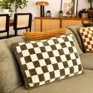 Διακοσμητικό Μαξιλάρι Μπουκλέ (38x58) A-S Family Corner Khaki 204454B
