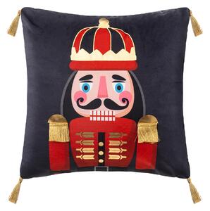 Χριστουγεννιάτικο Μαξιλάρι Βελουτέ (40x40) A-S Nutcracker 183775