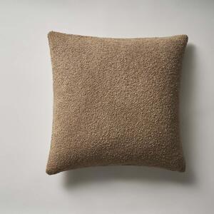 Διακοσμητική Μαξιλαροθήκη Μπουκλέ (45x45) Gofis Home Arline Leather Brown 161/13