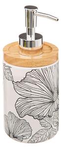 Dispenser Μπάνιου 400ml (8.1x7.5x18) F-V Black Flora 174698A