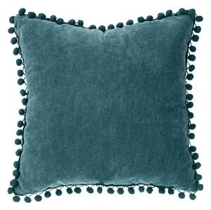 Διακοσμητικό Μαξιλάρι Βελουτέ (40x40) A-S Pompon Blue 131656Q