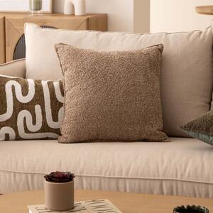 Διακοσμητικό Μαξιλάρι Μπουκλέ (45x45) A-S Soana Taupe 204403B