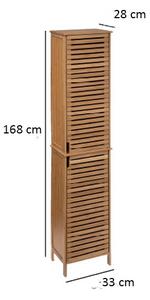 Στήλη Μπάνιου 4 Θέσεων Με Ντουλάπια (33x28x168) F-V Sicela 160814