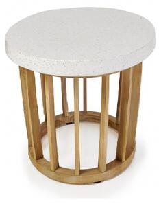 ITHAKA SIDE TABLE ΦΥΣΙΚΟ 50x50xH53cm