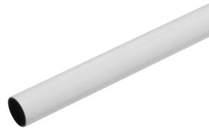 Κουρτινόξυλο Βέργα Φ19mm Μονό 200cm Grace White Mat 520197