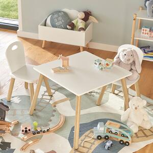 Παιδικό Τραπεζάκι + Καρέκλες (Σετ 3τμχ) Z-L Scandi White 13501