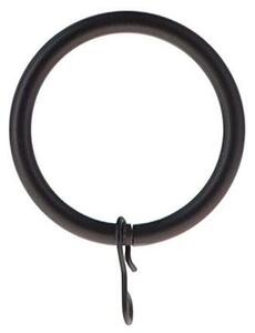 Κρίκοι Κουρτίνας 8τμχ (Φ28) L-N Mat Black 7931955