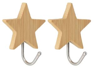 Κρεμαστράκια Αυτοκόλλητα (Σετ 2τμχ) T-D Bamboo Etoile 9065195