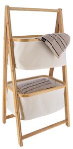 Ραφιέρα Δαπέδου 2 Θέσεων (44x34x90) T-D Natural/Bamboo 98204104