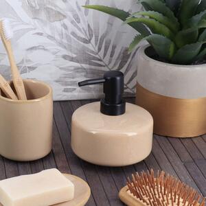 Dispenser Μπάνιου 400ml (Φ11x13.5) T-D Beige 62132169