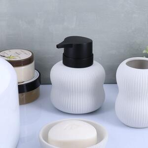 Dispenser Μπάνιου 300ml (Φ10x13) T-D Round White 62167100
