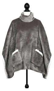 Πόντσο Fleece Γυναικείο S-F Sweety Brun P1D345002