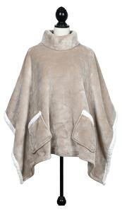 Πόντσο Fleece Γυναικείο S-F Sweety Ficelle P1D345001