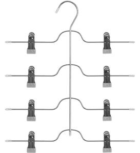 Κρεμάστρα Για 4 Παντελόνια F-V Hanger Grey 151533