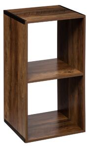 Βιβλιοθήκη Δαπέδου 2 Θέσεων (34.5x32x68) F-V Mix N' Modul Brown 167861