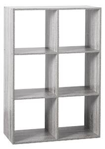 Βιβλιοθήκη Δαπέδου 6 Θέσεων (67.6x32x100.5) F-V Mix N' Modul Grey 138909A