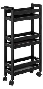 Τρόλεϊ/Ραφιέρα 3 Θέσεων (40x15.5x75) F-V Wheels Trolley Khol 174762J