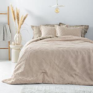 Κουβερλί Υπέρδιπλο (220x240) Palamaiki Alison Beige