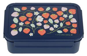 Φαγητοδοχείο Με Χωρίσματα (22x7x14.5) Α Little Lovely Company Strawberries SBSTBU55