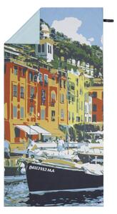 Πετσέτα Θαλάσσης Microfiber 2 Όψεων (80x160) Kentia Versus Resort 253 190gsm